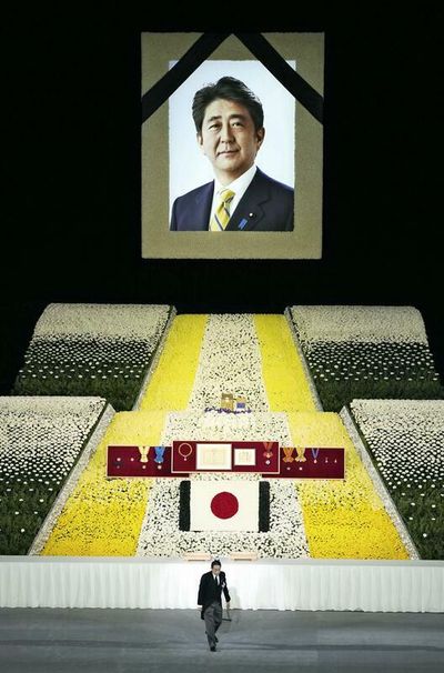 Ex-PM Abe's state funeral held in Tokyo