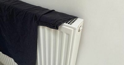 Drying clothes on a radiator could be 'costly' says plumbing expert