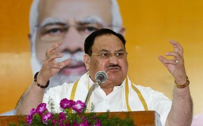 J.P. Nadda meets BJP's State in-charges