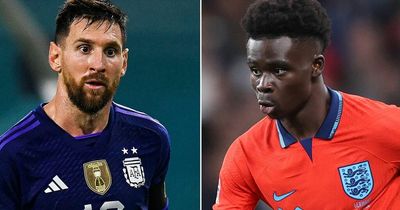 Bukayo Saka given 'Leo' nickname in Messi comparison after England super-sub show