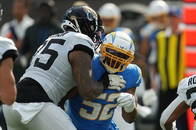 Jaguars OT Jawaan Taylor is playing great in honor of his late father