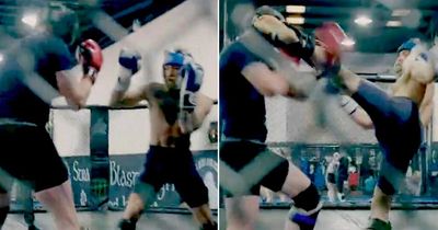 UFC star criticises Conor McGregor's sparring partner for "eating shots" in new footage