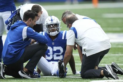 Colts’ Julian Blackmon dealing with ankle sprain