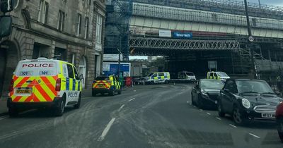 Edinburgh city centre street locked down in huge police response to ongoing incident