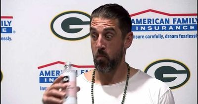 Aaron Rodgers shocked as he discovers niche passing stat from Packers v Buccaneers