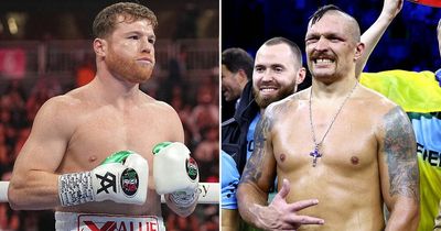 Oleksandr Usyk drops Canelo Alvarez fight hint after detailing weight struggle