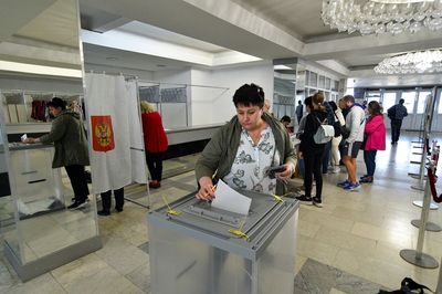 First results from ‘sham’ Ukraine referendums show 96% want to join Russia