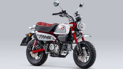 2023 Honda Monkey Brings Cheerful Plaid, Color-Matched Frame To The Party