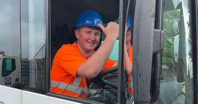 Edinburgh teen becomes youngest HGV driver in UK after leaving school at 15