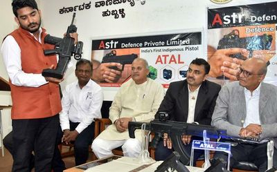 Young entrepreneur makes ‘Made in Hubballi’ pistol
