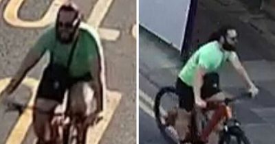 Appeal to trace cyclist after man punched in road-rage incident