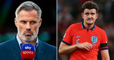 Jamie Carragher gives Harry Maguire reality check ahead of potential four-game World Cup trial