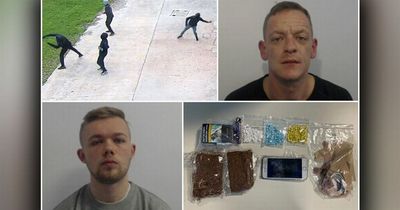 'Coming over any second now rkid' - gang threw dozens of packages over prison walls containing drugs and phones