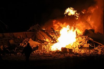 Explosions heard, power out in Ukrainian city of Kharkiv