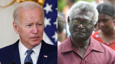 Solomon Islands refusing to sign 11-point declaration at historic Pacific-US meeting