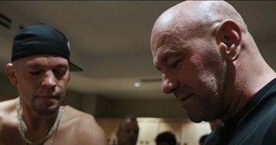 Footage released of Dana White's backstage chat with Nate Diaz after UFC 279 win