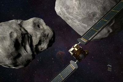 Nasa’s spacecraft collision with asteroid renews calls for space debris crackdown
