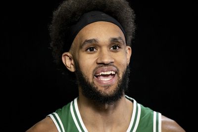 Boston’s Derrick White has new dad jokes for the 2022-23 NBA season