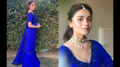 Navratri colour of the day: How to wear royal blue on the third day of Navratri