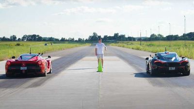 McLaren P1 Breaks Down During Drag Race Against LaFerrari