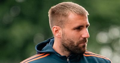 Luke Shaw reveals ‘chats’ had after losing Man United starting spot as internationals return to training