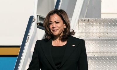 Kamala Harris to visit Korean demilitarised zone as naval drills stoke tensions