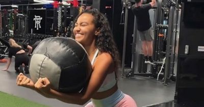 Leigh-Anne Pinnock fans wowed by her post-child physique in stunning exercise session