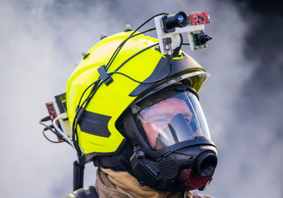 Firefighters could soon have ‘smart helmets’ to help locate blaze victims