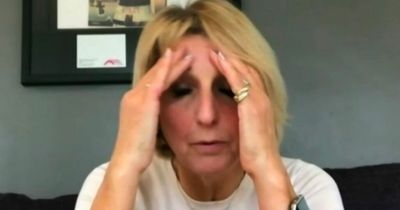 Strictly's Kaye Adams posts video from the bath as she battles painful injury