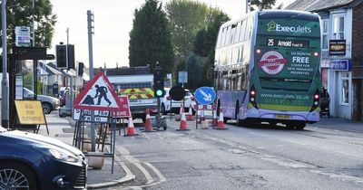 Roadworks on Carlton Hill causing 'delays' to Nottingham bus service