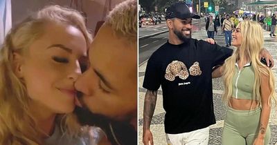 Douglas Luiz blasts TV host over video focusing on girlfriend Alisha Lehmann's bum