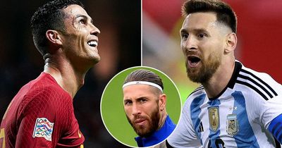 Lionel Messi and Cristiano Ronaldo to share World Cup record leaving Sergio Ramos fuming