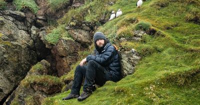 Man camps in thunderstorm to make lifelong dream come true