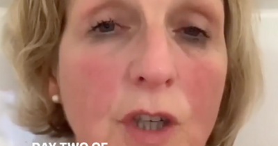 Strictly's Kaye Adams 'too old for all this' as she shares video of herself in the bath