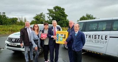 Two more communities in East Ayrshire benefit from life-saving defibrillator rollout