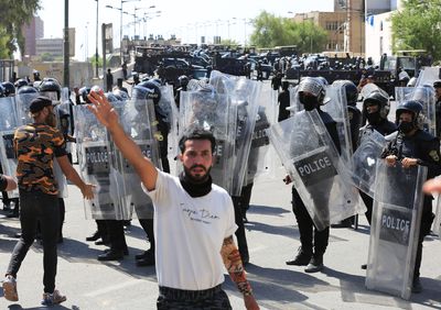 Al-Sadr’s supporters clash with Iraqi security forces in Baghdad