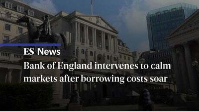 Bank of England forced to intervene to calm markets