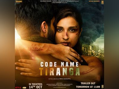 Entertainment: Parineeti Chopra, Harrdy Sandhu's 'Code Name Tiranga' trailer out now