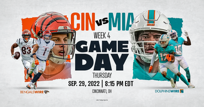 Dolphins vs. Bengals live stream: Time, TV Schedule and how to watch online