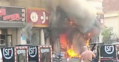 China restaurant fire: 17 burn to death as huge blaze erupts during lunchtime rush