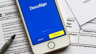 DocuSign Stock Jumps On Job Cut Plan Ahead Of New CEO Allan Thygesen