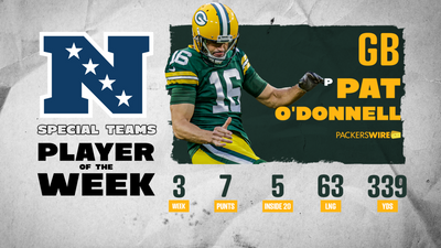Packers P Pat O’Donnell named NFC Special Teams Player of the Week for Week 3