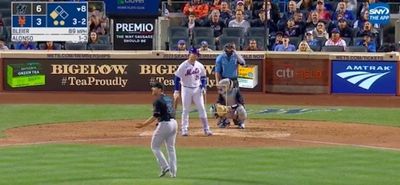 Marlins pitcher Richard Bleier getting called for 3 balks in one at-bat is so ridiculously funny