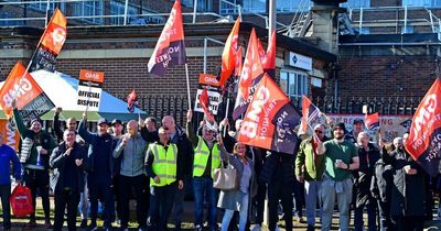 Hundreds of Jacob's staff strike outside factory in row over pay