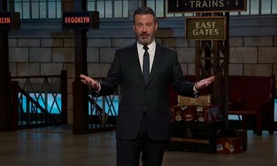 Jimmy Kimmel on Nasa asteroid mission: ‘Exciting news for everyone other than the Space Force’