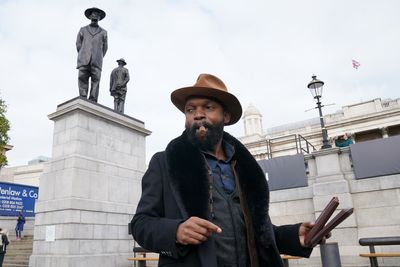 Fourth Plinth artist say his sculpture represents standing up for justice