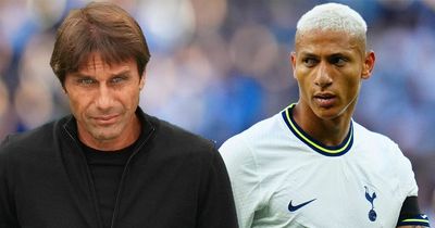 Antonio Conte's Arsenal dilemma as Richarlison faces harsh Tottenham reality