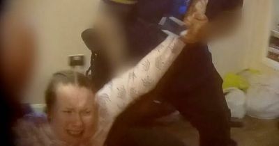 Hospital staff filmed pinning 'vulnerable' woman to floor