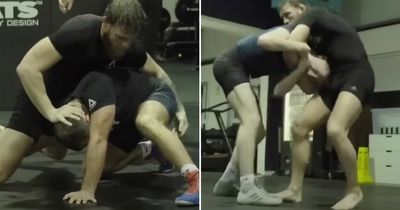 Fans impressed by Conor McGregor's "amazing" wrestling in new training video