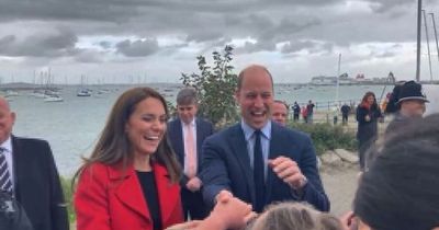 Prince William and Kate left in hysterics after exchange with cheeky grandma